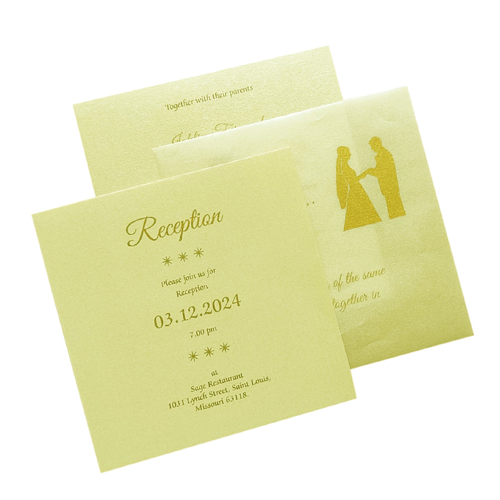 White Floral Laser Cut Invitation Card-King of Cards