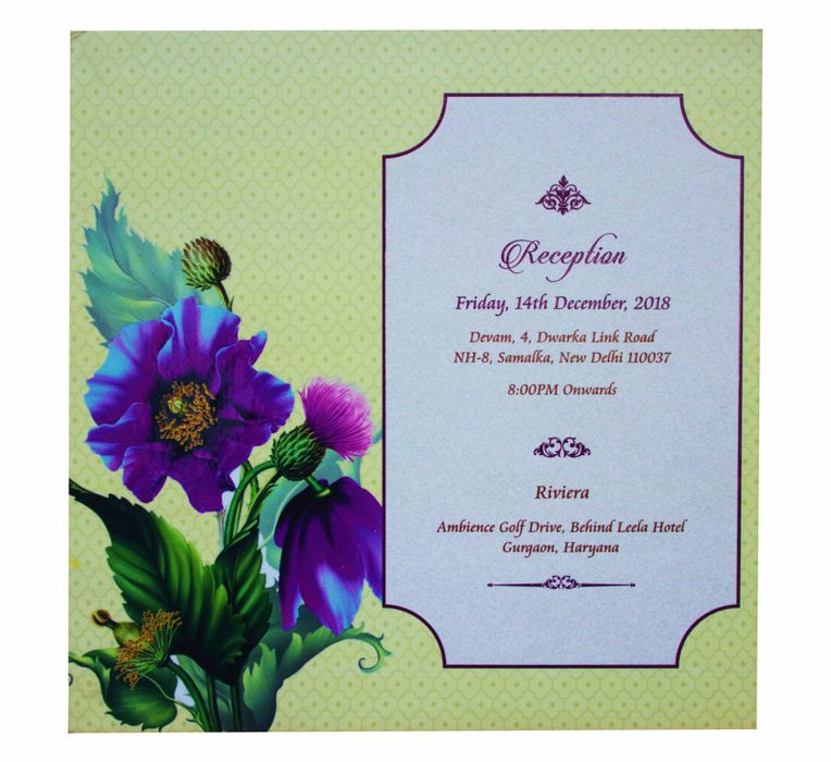 Maroon And Gold Themed Ultra Premium Invitation Card-KNKUP011-King of Cards