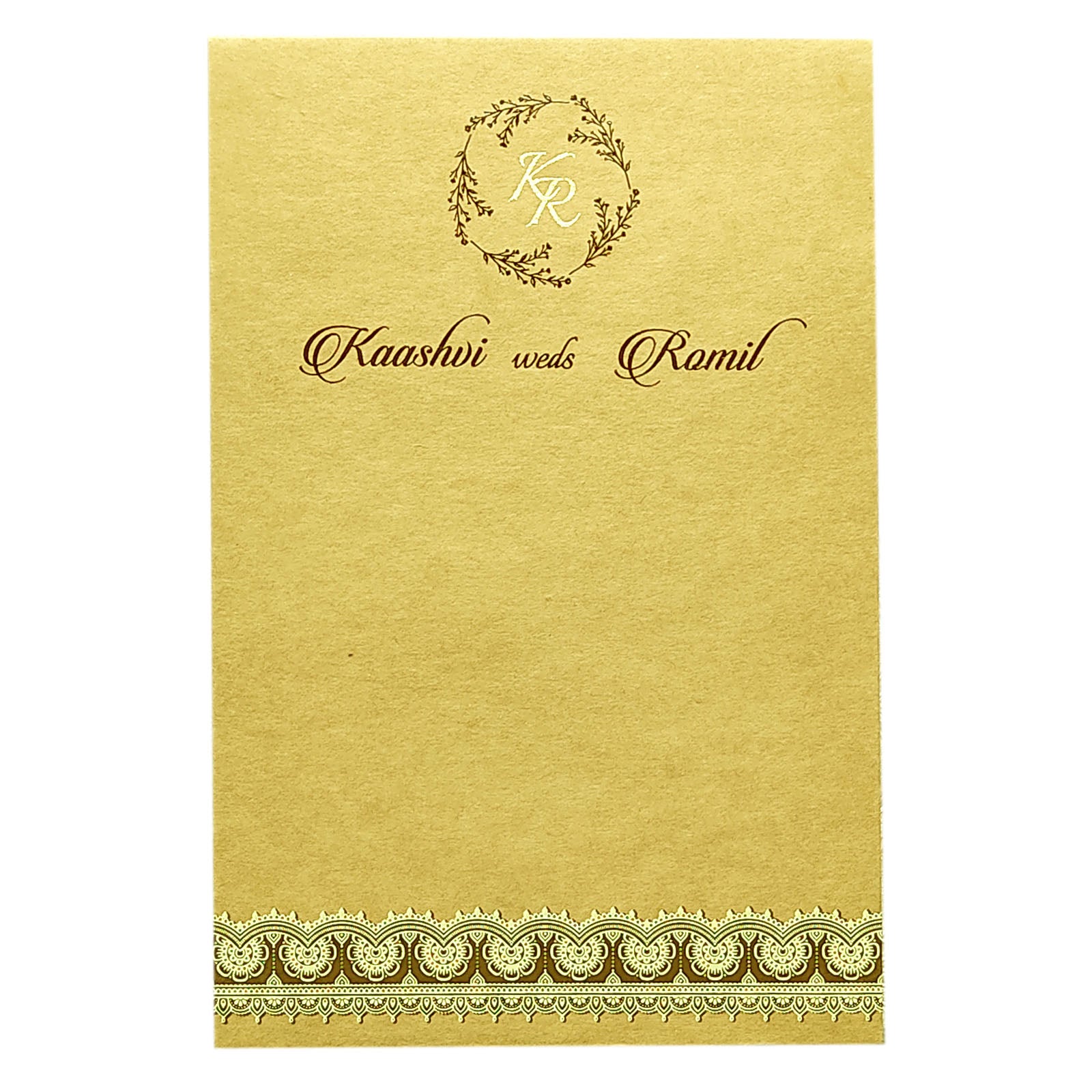 Invitation Card - KRCS6213-King of Cards