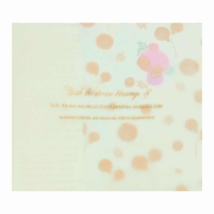 Red Ultra Premium Floral Design In Gold Foiling-King of Cards