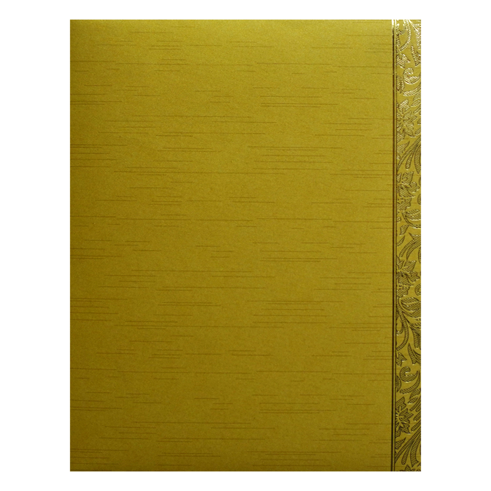 Golden Vinayaka Wedding Card-King of Cards