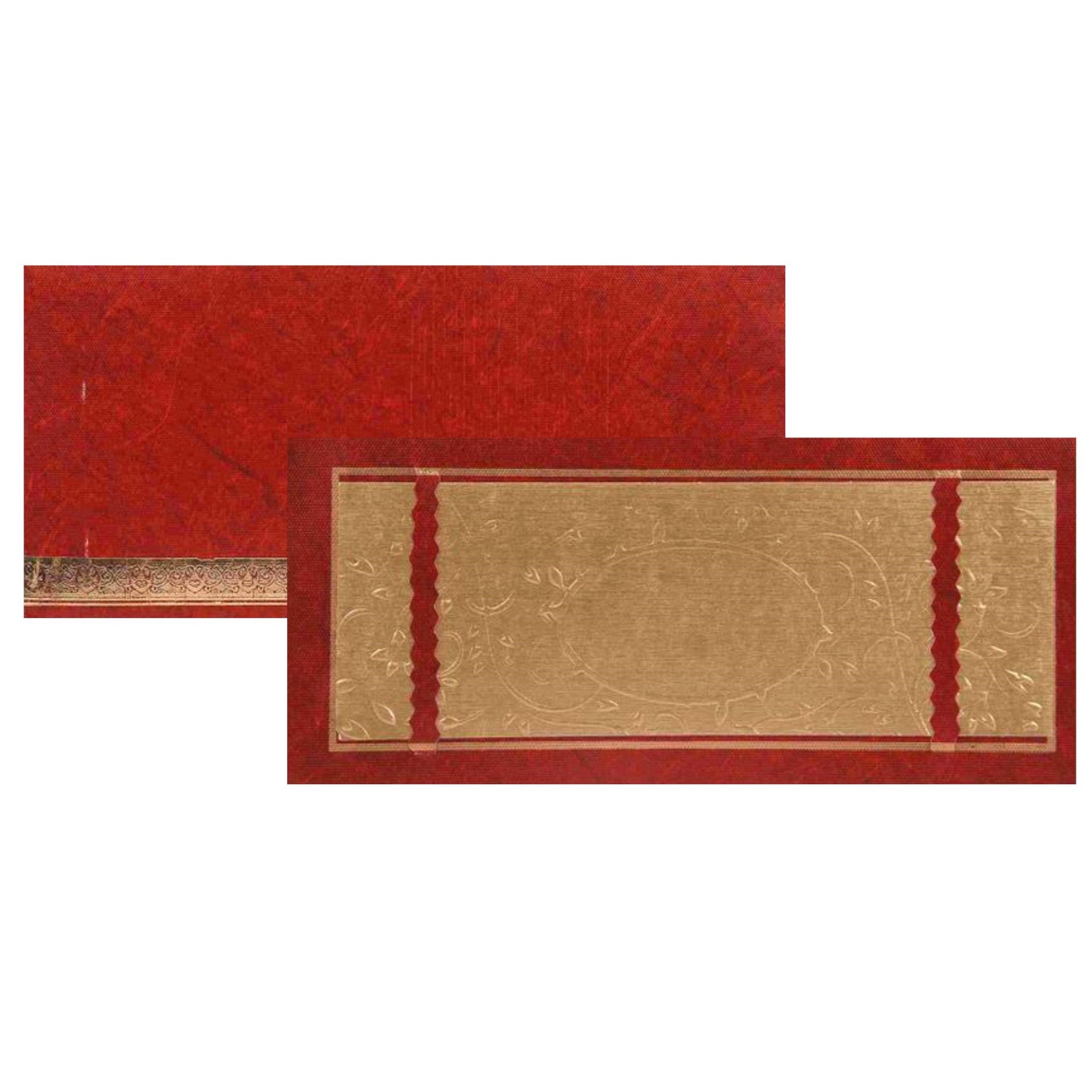 Red Invitation Card-King of Cards