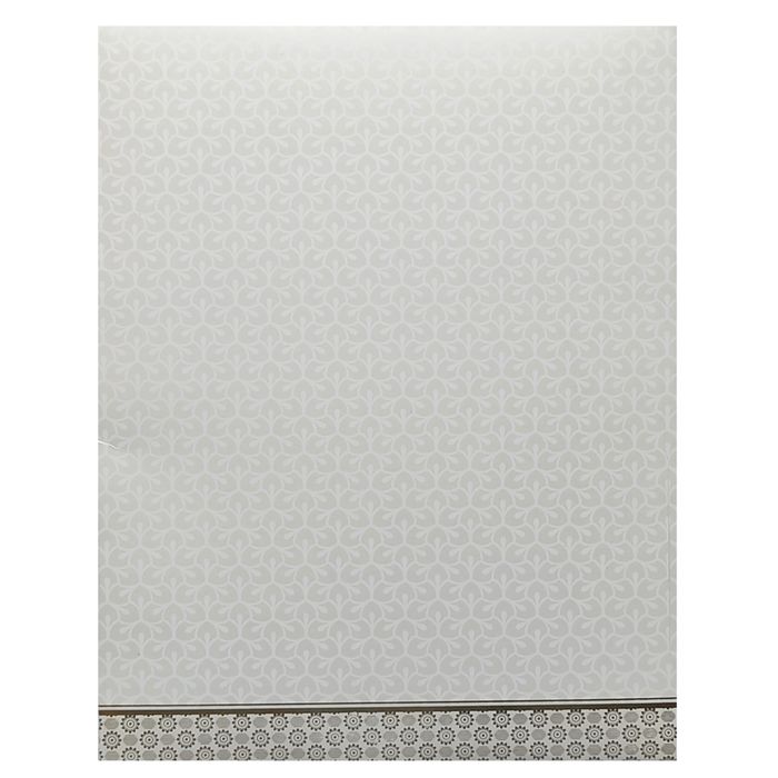 White Embossed Ganesha Wedding Card-King of Cards