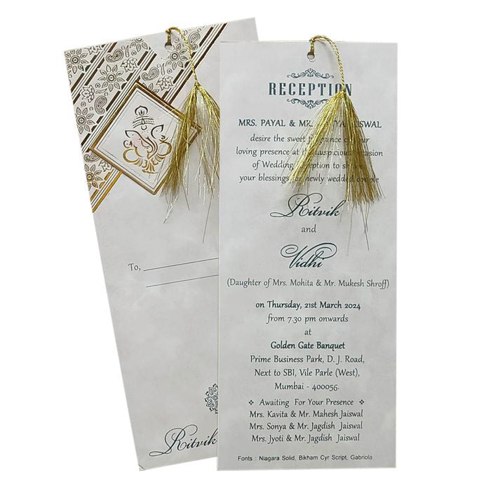 Invitation Card - KRCS6451-King of Cards