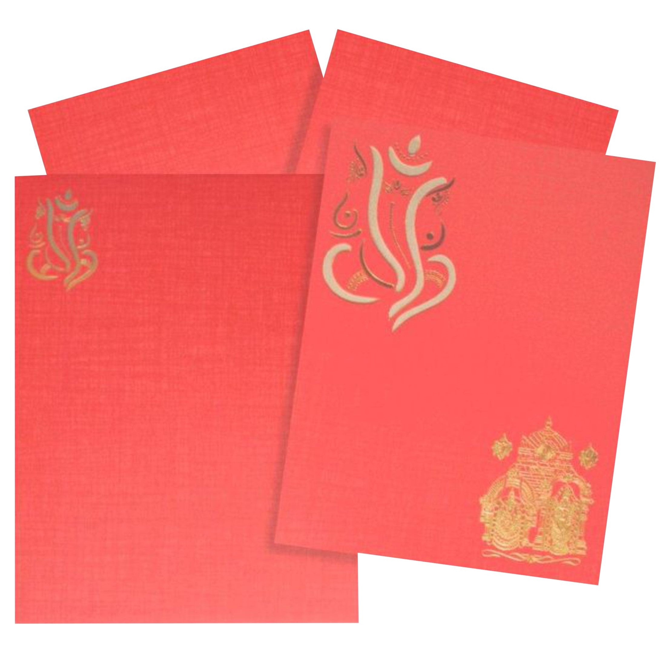 Red Balaji Padmavathi Invitation Design