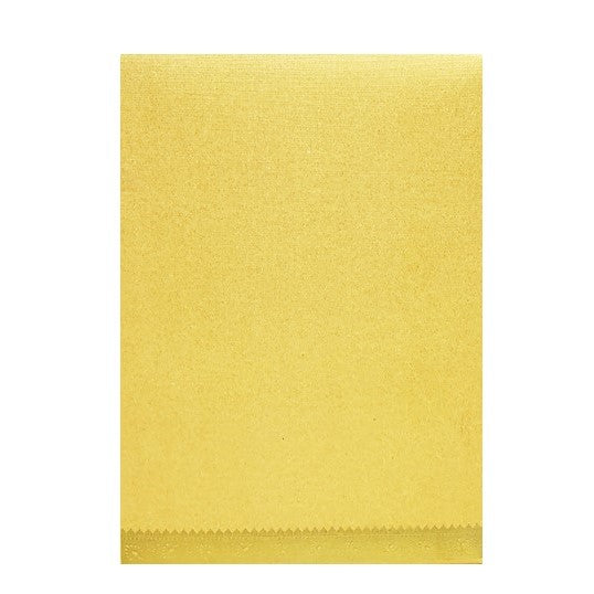 Gold Metallic Gold Foiling Lace Design With Square Ganesha-KNCM15GG