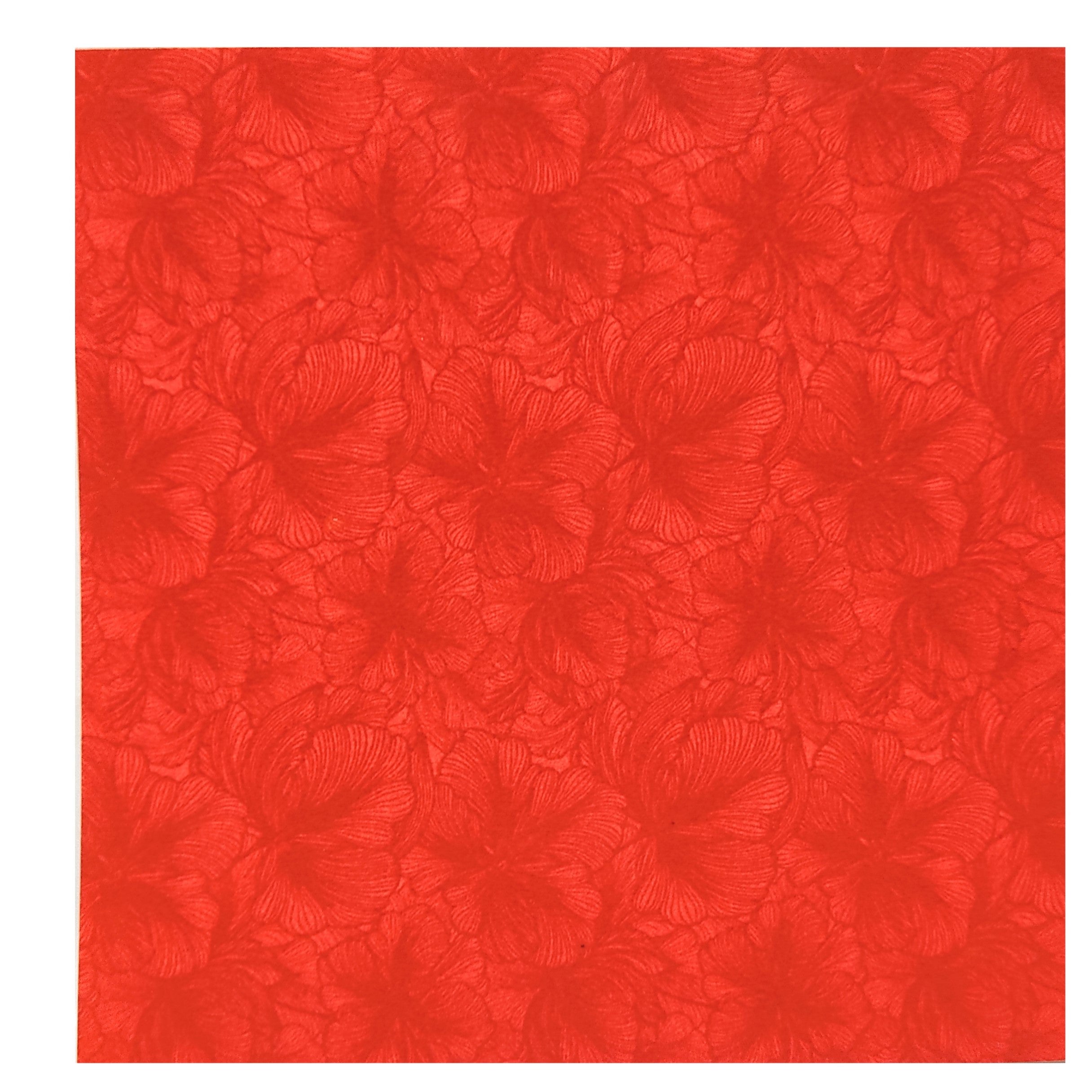 Yellow Floral House Warming Invitation With Red Cover-KADS0006-King of Cards