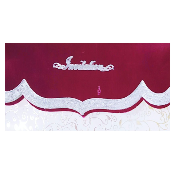 Red Invitation Card-King of Cards