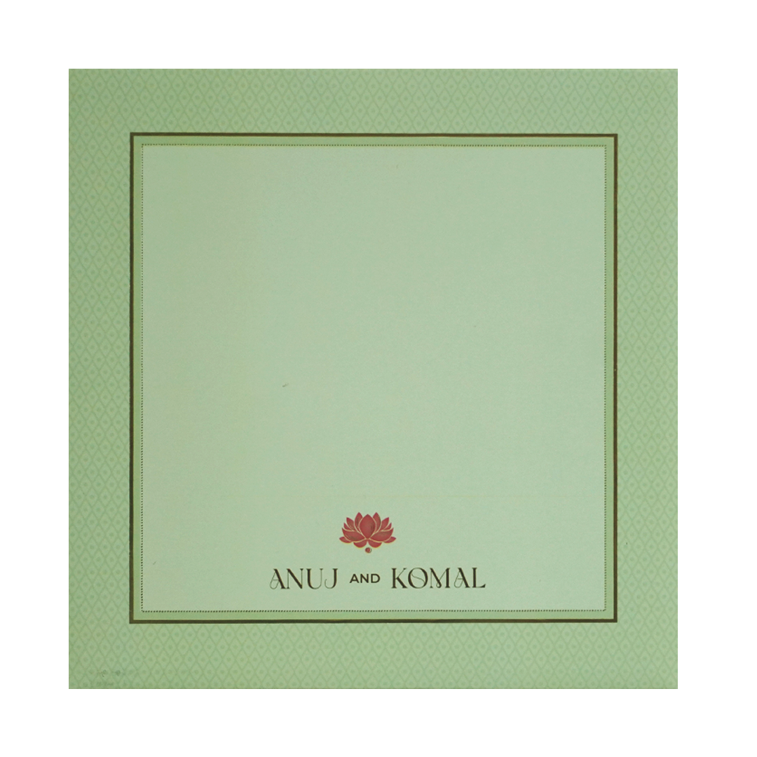 Green Premium Padded Card-King of Cards