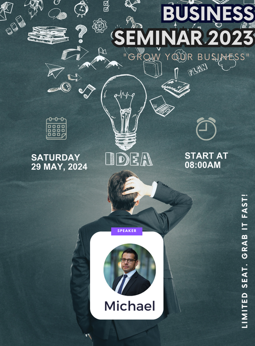 Blue Business Seminar Invitation-AASMI006