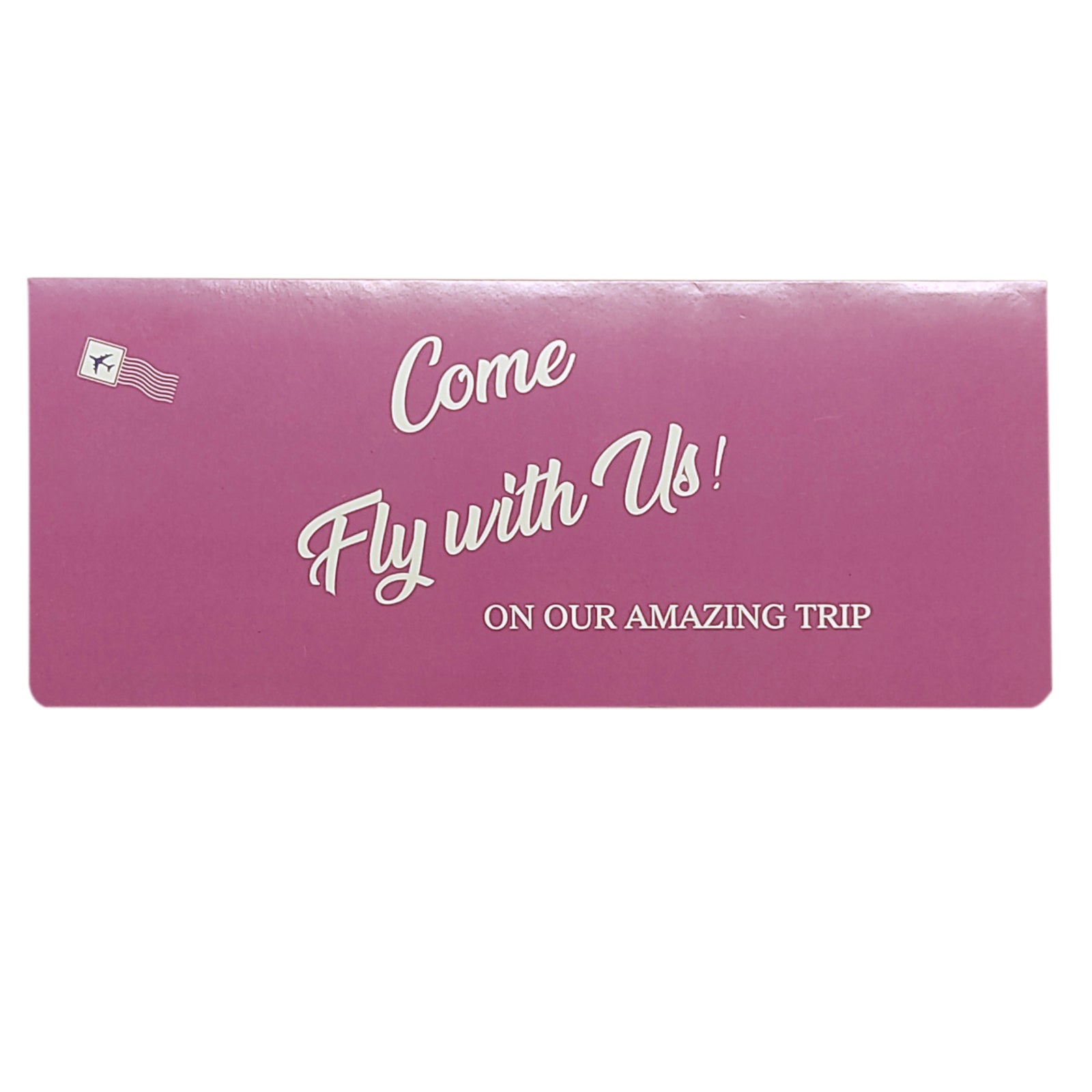 Violet Passport Invitation Card-KRK0012