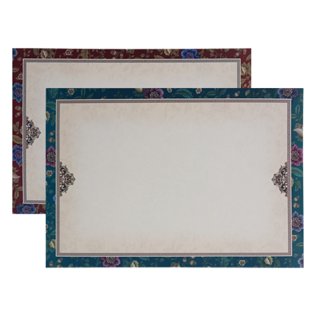 Dark Green Door Type Box Wedding Card-King of Cards