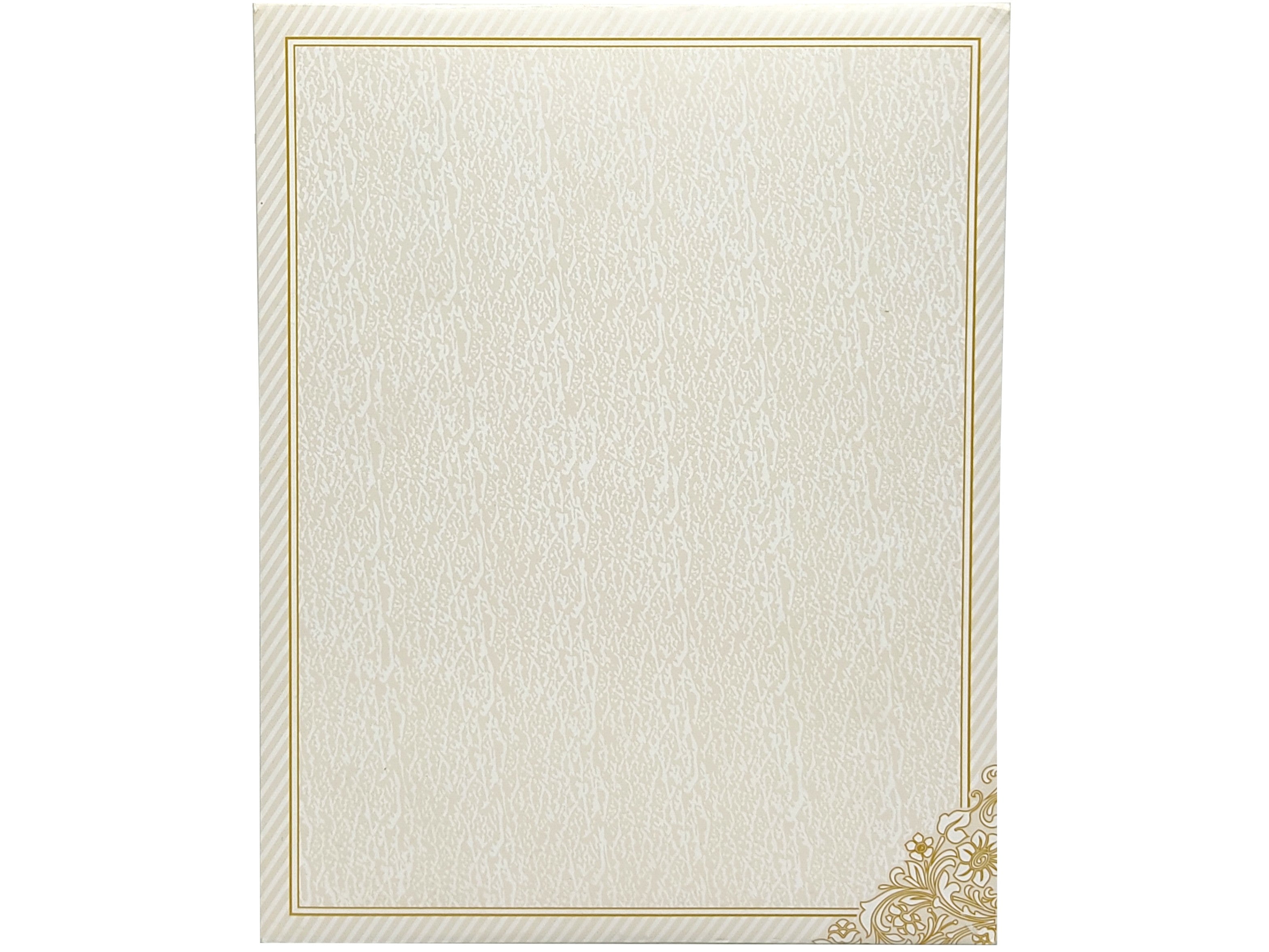 White Floral Jumbo Screen die cut With Wolly Sheet Design-KNJS2050