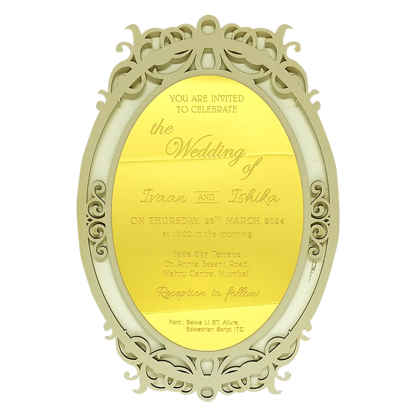Invitation Card - KRCS6582