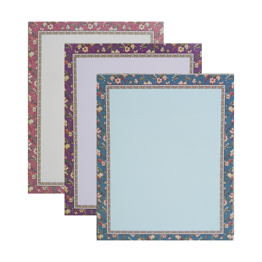 Lime Floral Pattern Marriage Card-King of Cards