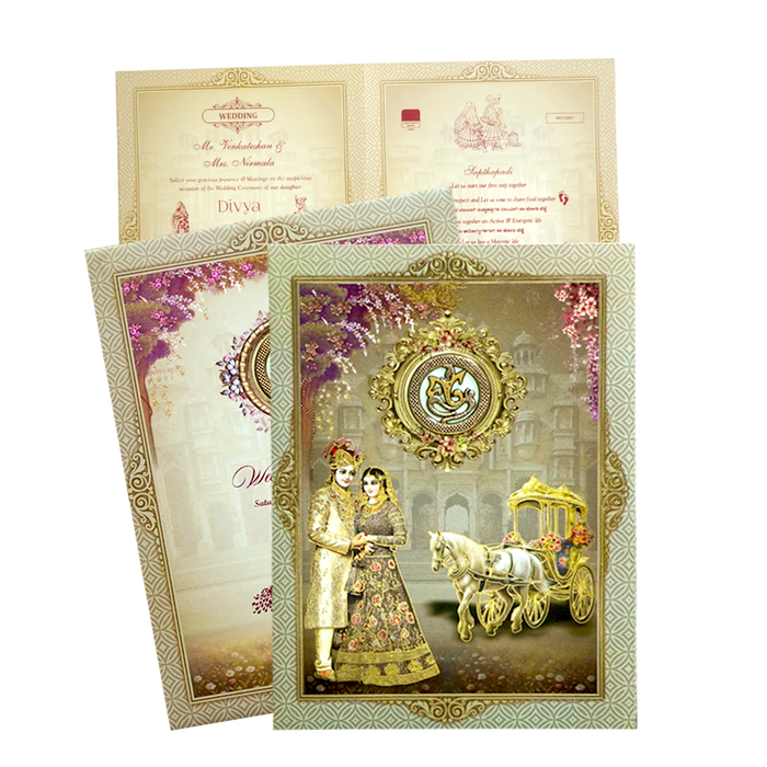 Invitation Card - KNTY6807-King of Cards