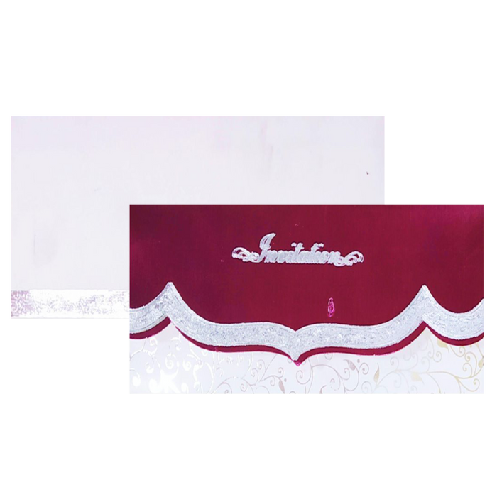 Red Invitation Card-King of Cards