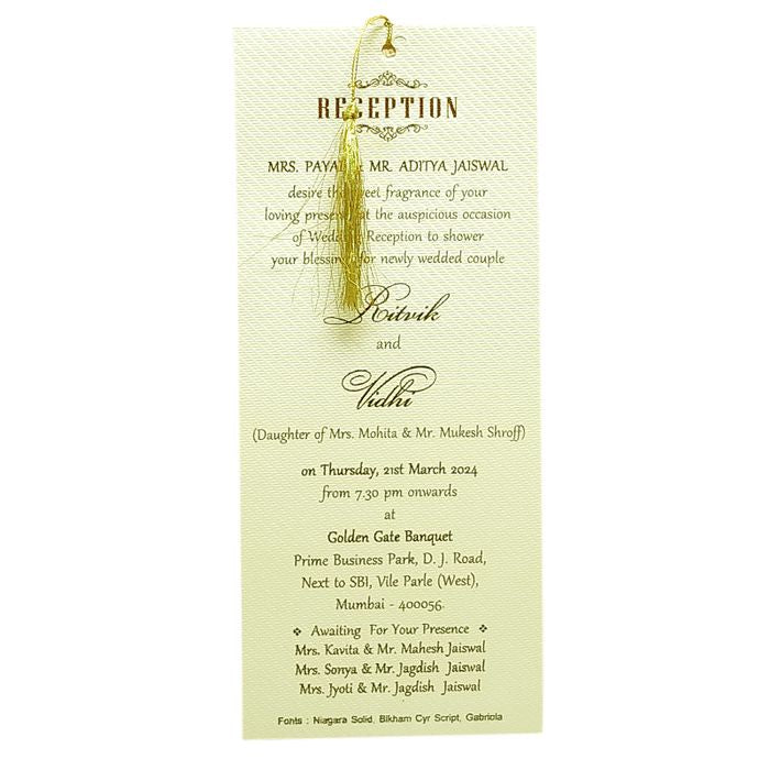 Invitation Card - KRCS6441-King of Cards