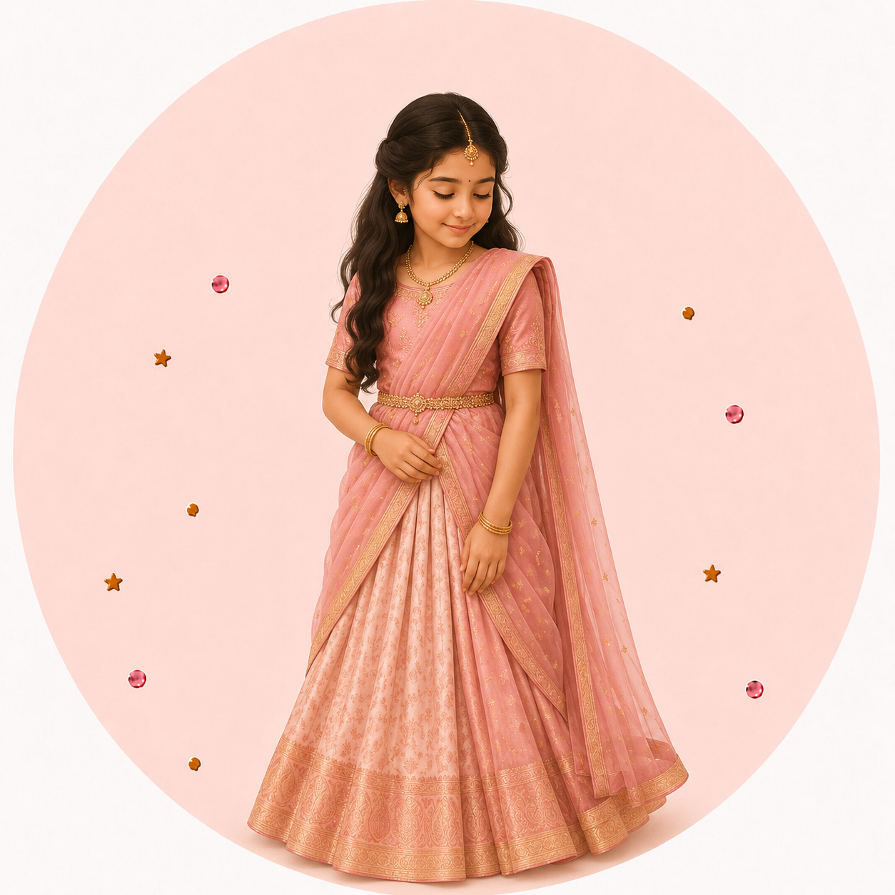 Half Saree Ceremony