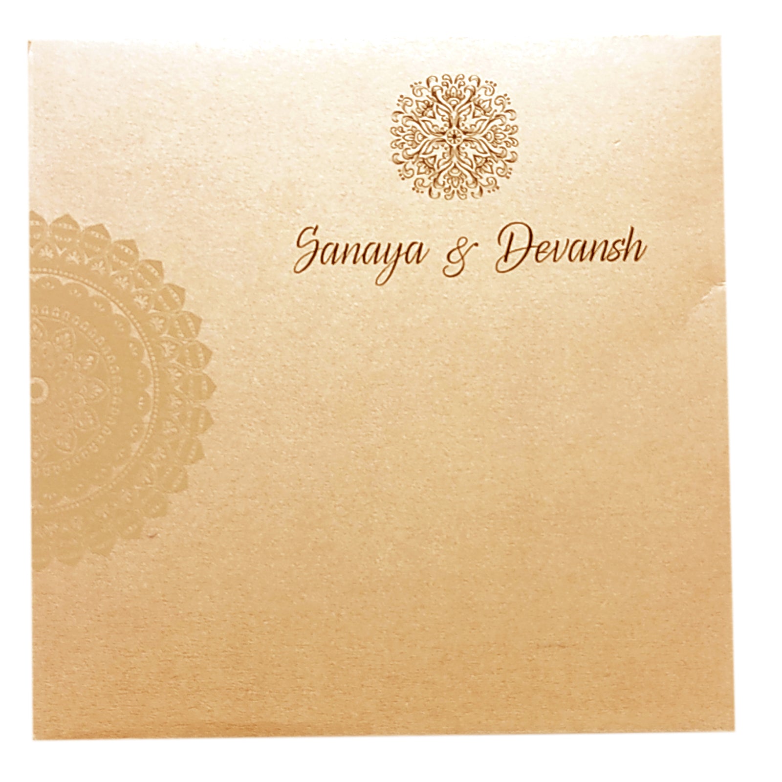 Pink Design Invitation Card-King of Cards