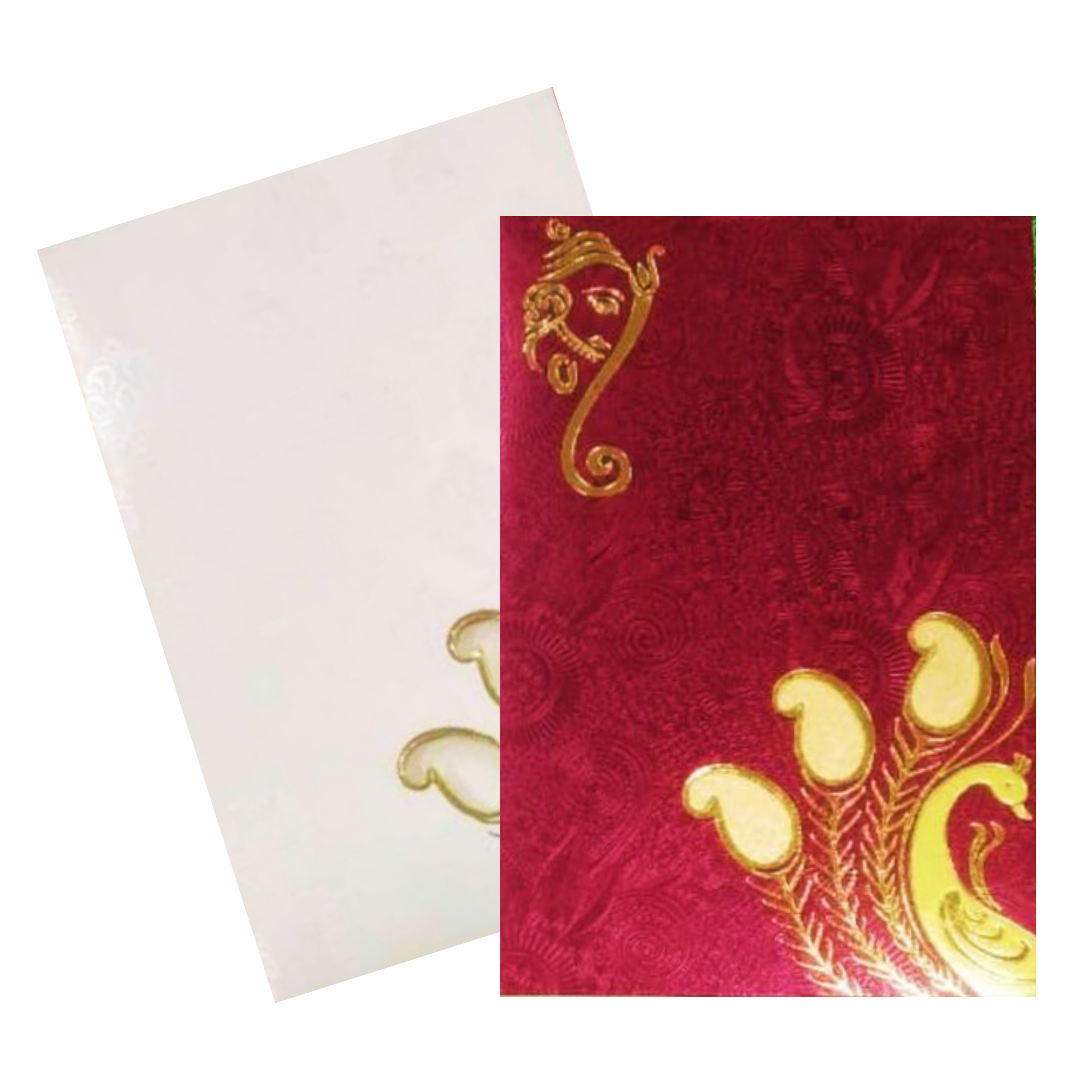 Red Personal Invitation Card