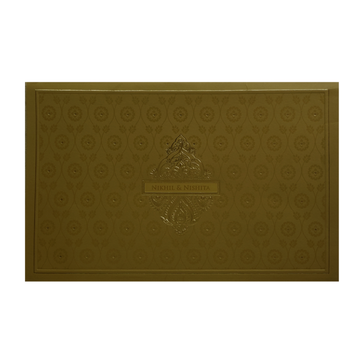 Golden Wedding Card-King of Cards