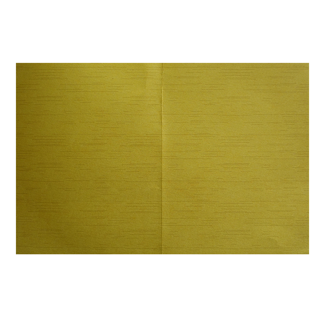 Golden Vinayaka Wedding Card-KNKR5014G