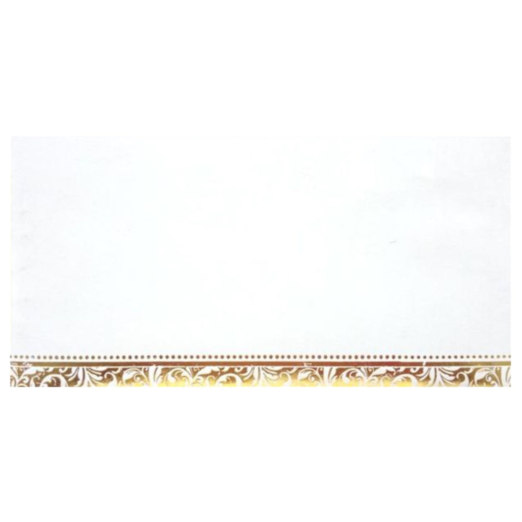 Gold Foiling Floral Design With Maroon Shaded Personal Wedding Card - KNHM813S