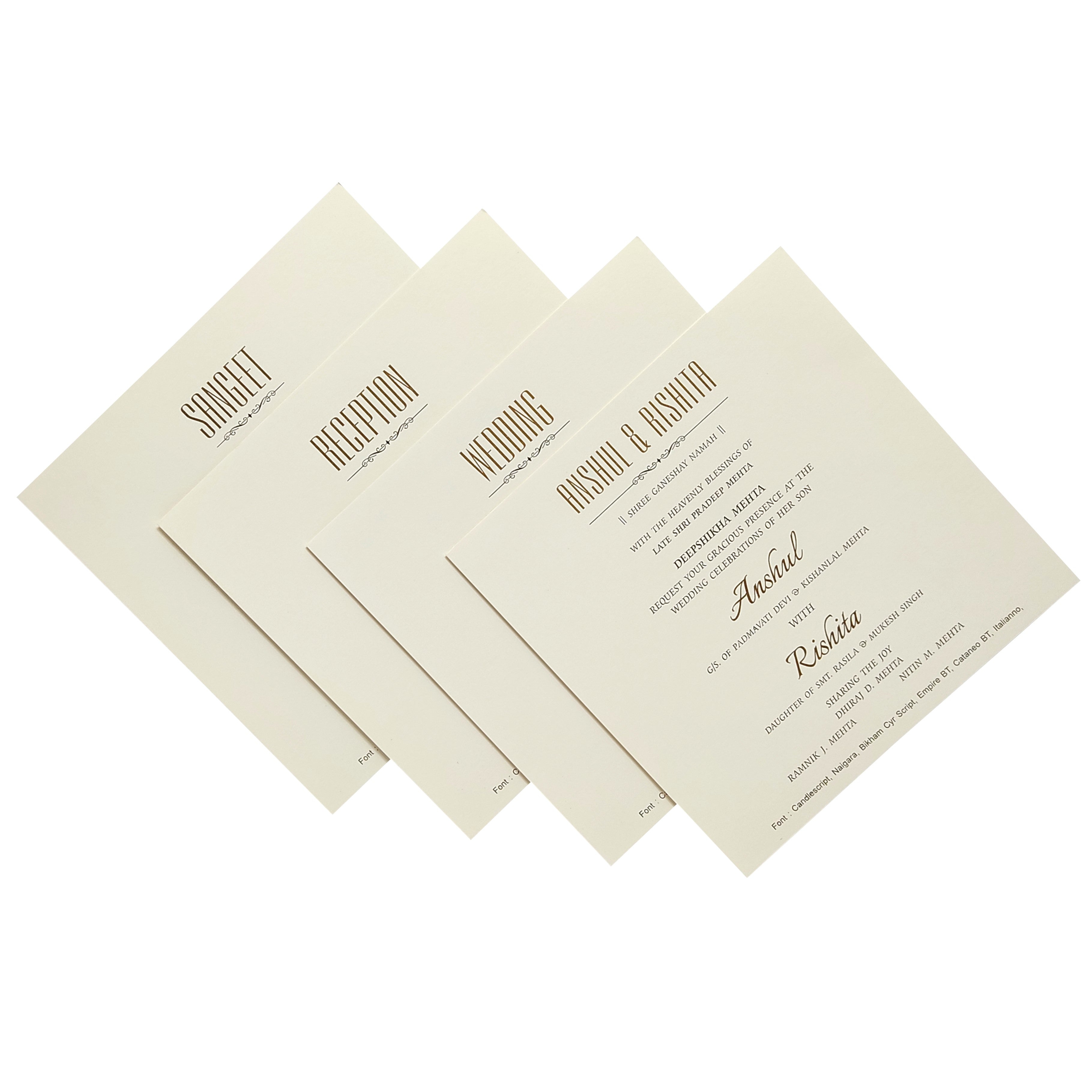 Invitation Card - KRC28062