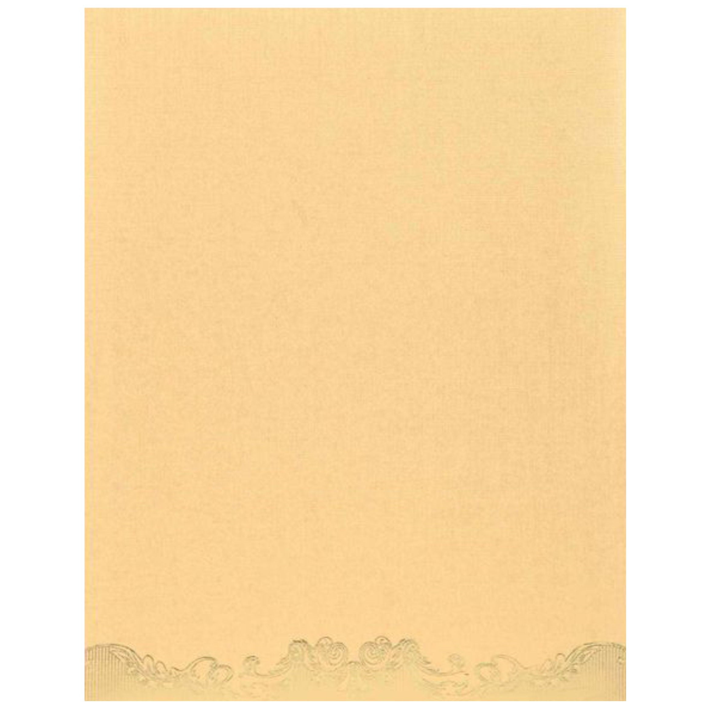 Pleasant Cream Shading with Gold foiling Wedding Card