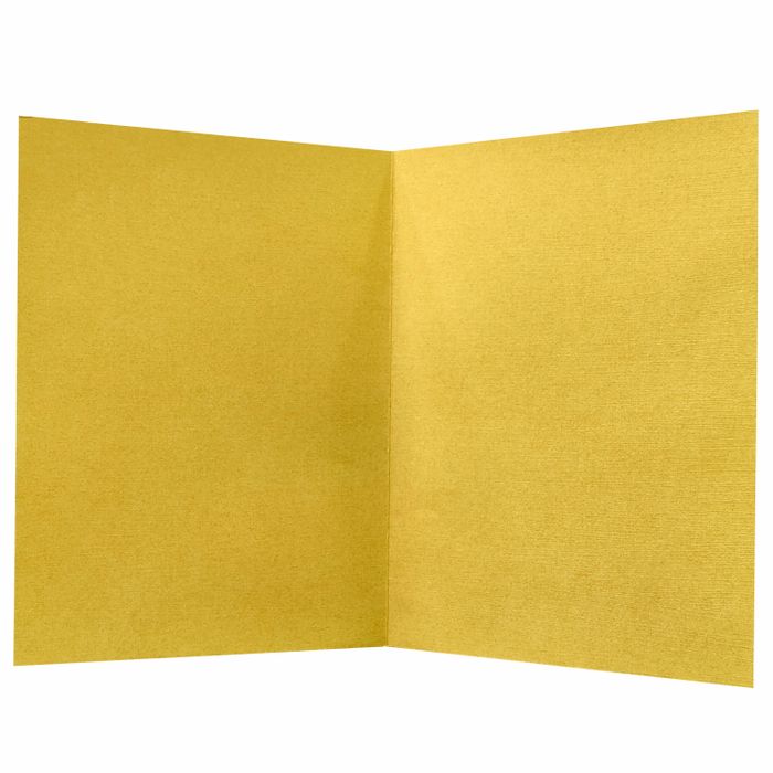 Gold Metallic Royal Gold Foiling Design Invitation Card-KNCM16GG-King of Cards