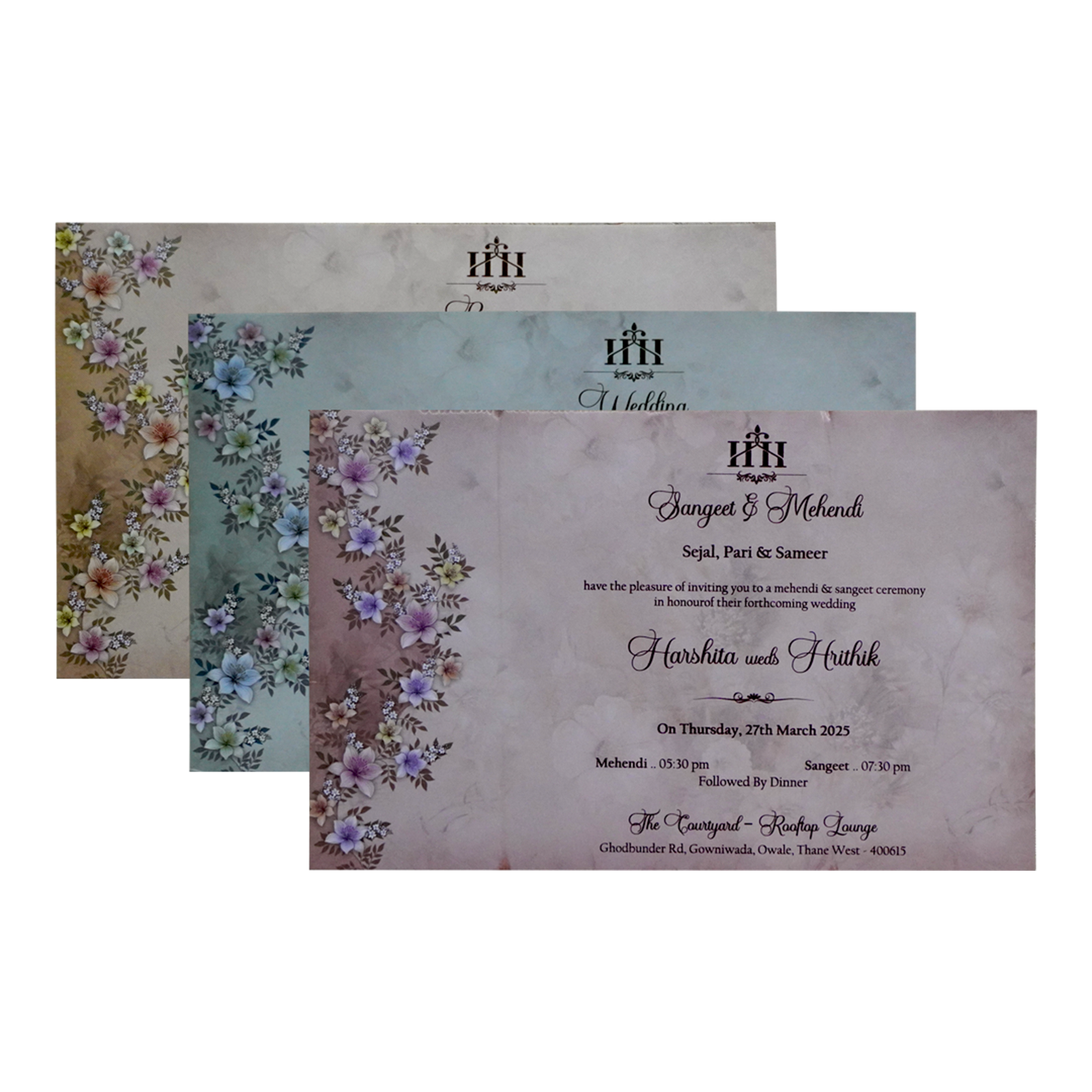 Light Pale Olive Green Invitation-KSI12540