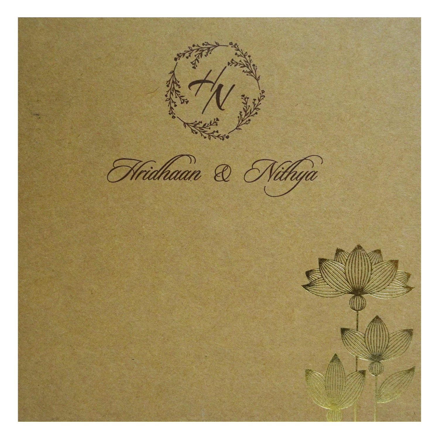 Khaki Brown Lotus Single card-King of Cards