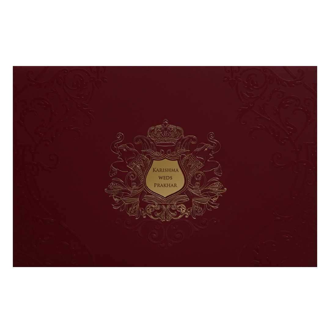 Red Marriage Invitation-KPR09570