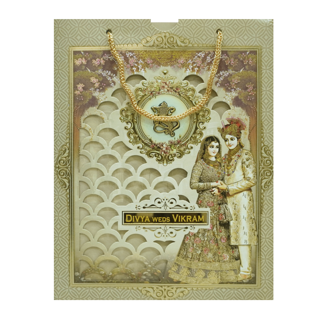 gold-embossed-couple-bag-style-wedding-invitation-KNKQ8305