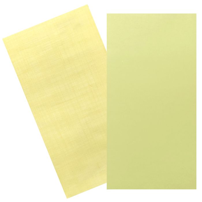 Tender green single sheet wedding card-King of Cards