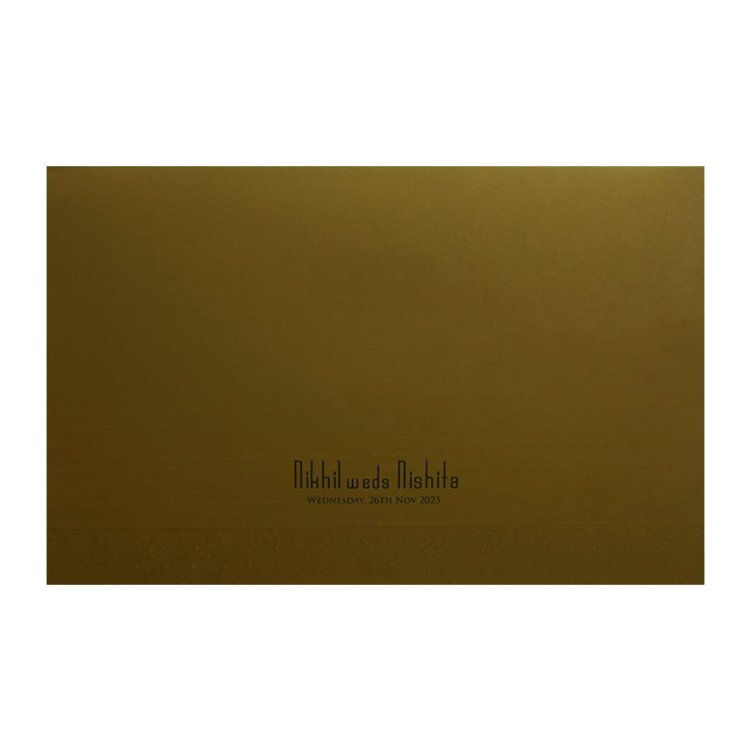 Golden Wedding Card-KPR09650