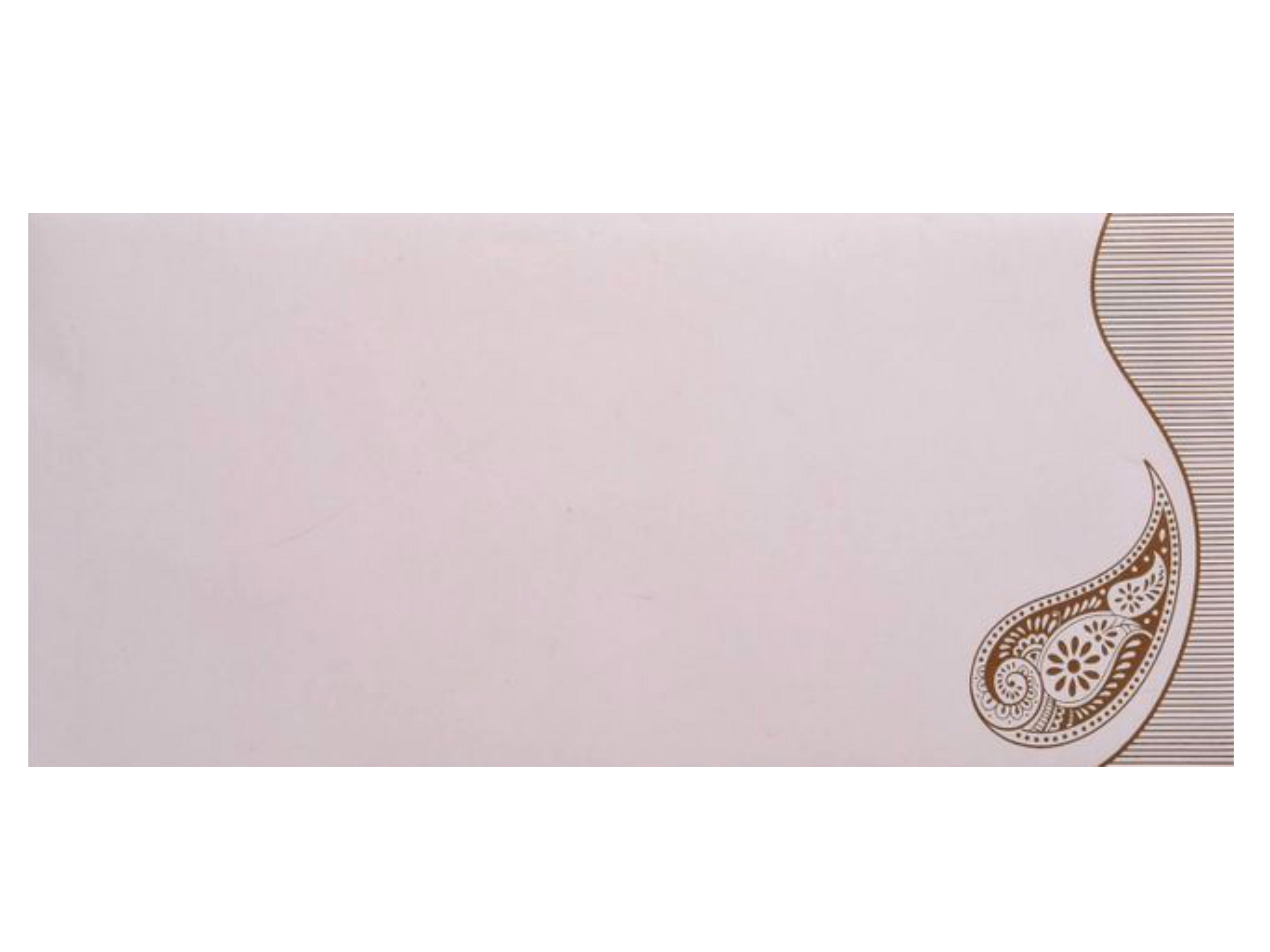 Gold Peacock Feather Invitation