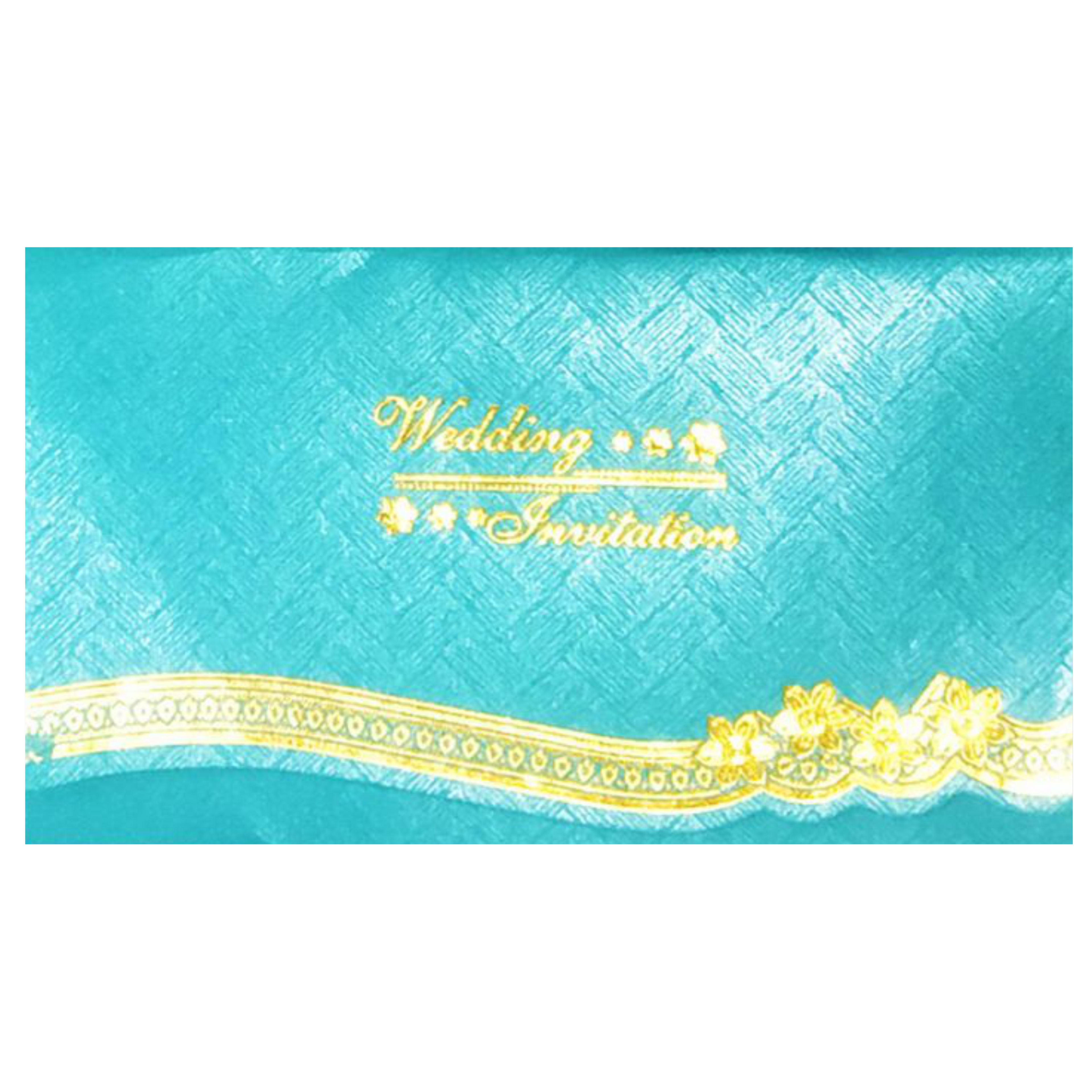 Blue Personal Invitation Card-Knk3717