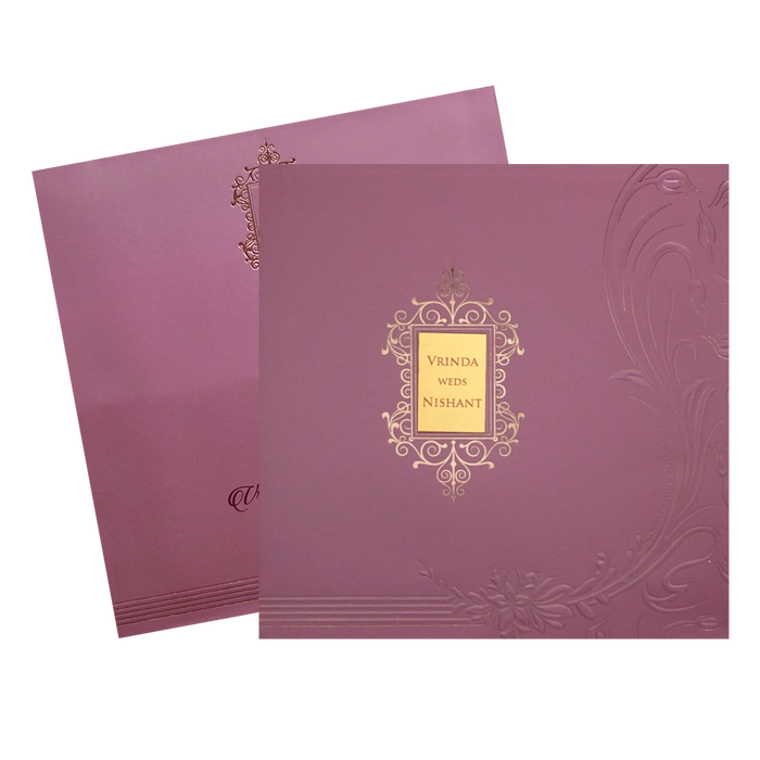 Light Pink Marriage Card-King of Cards