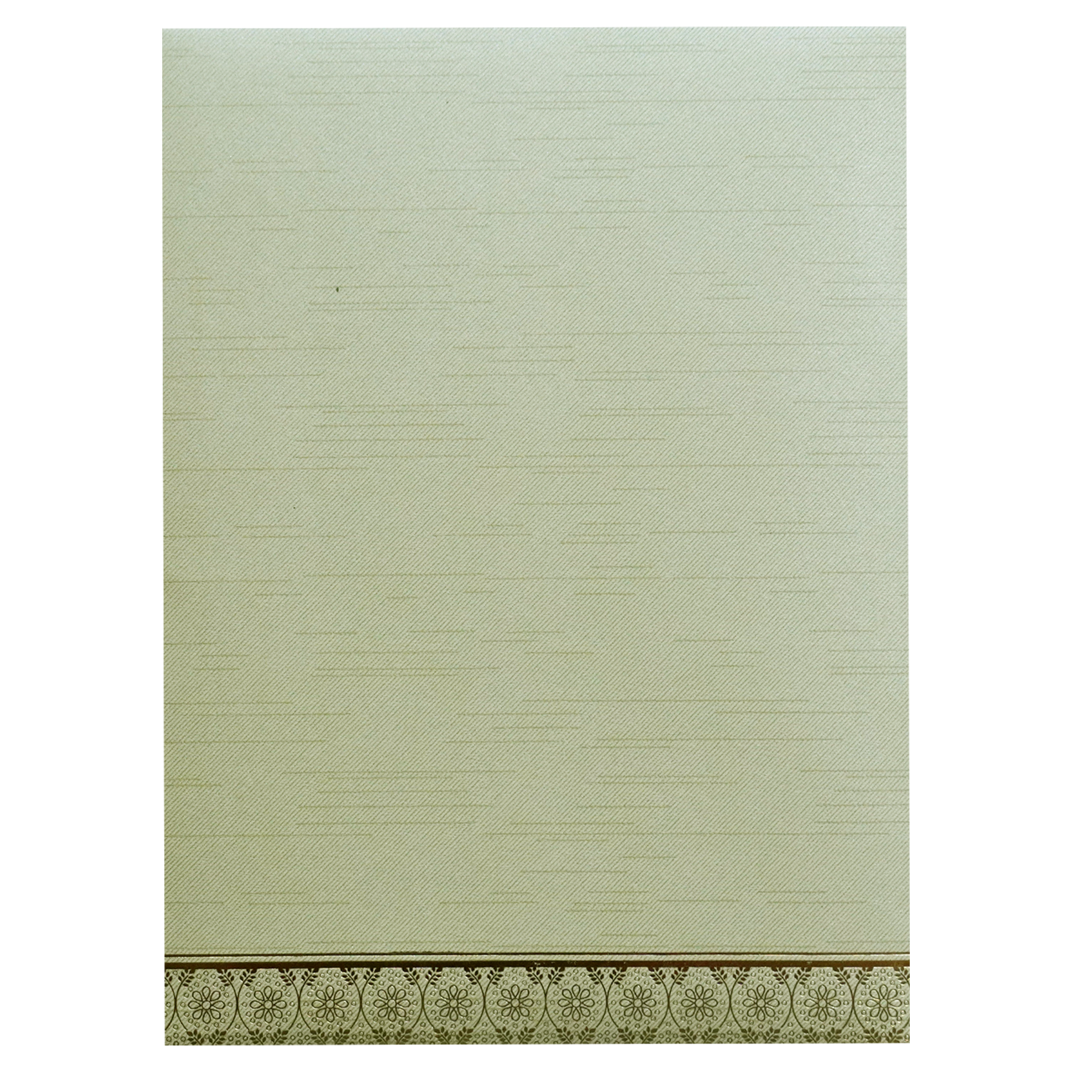 Pista Green Ganesha Nameplate Wedding Card-KNRM8706N