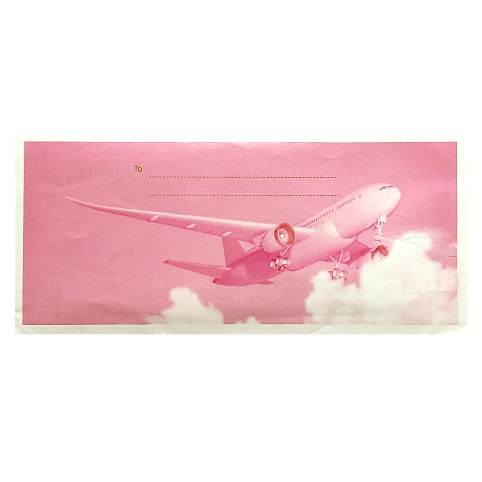 Pink Passport Invitation Card-KRK0011