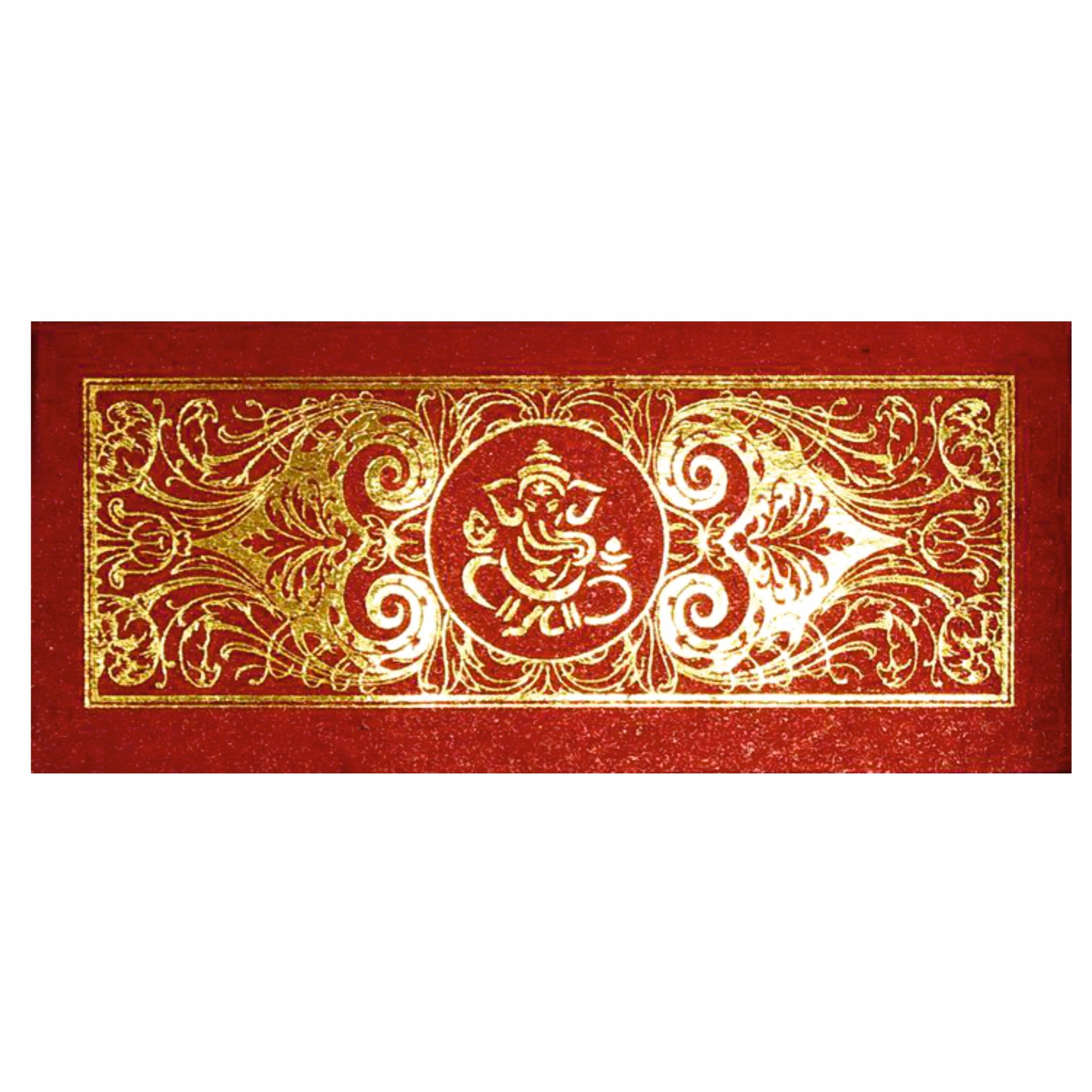 Red Personal Invitation Card-KNK4190