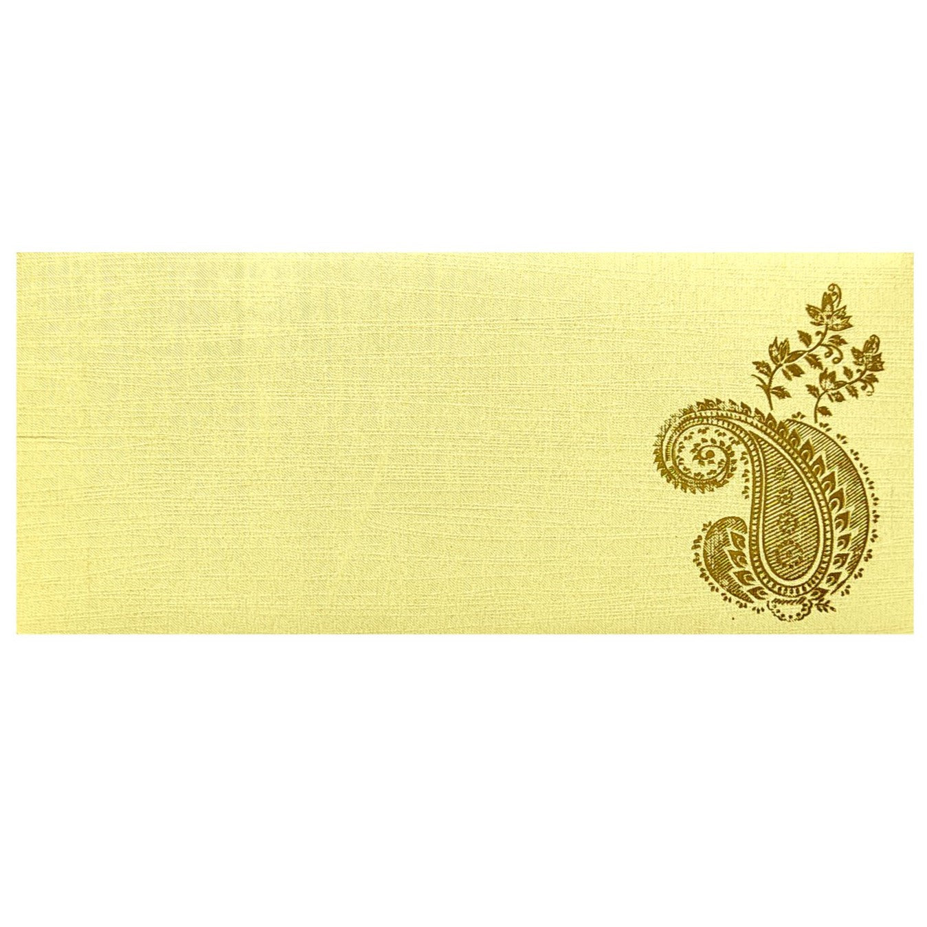 Royal Red Shading With Gold Foiling Personal Wedding Card - KNKSP730