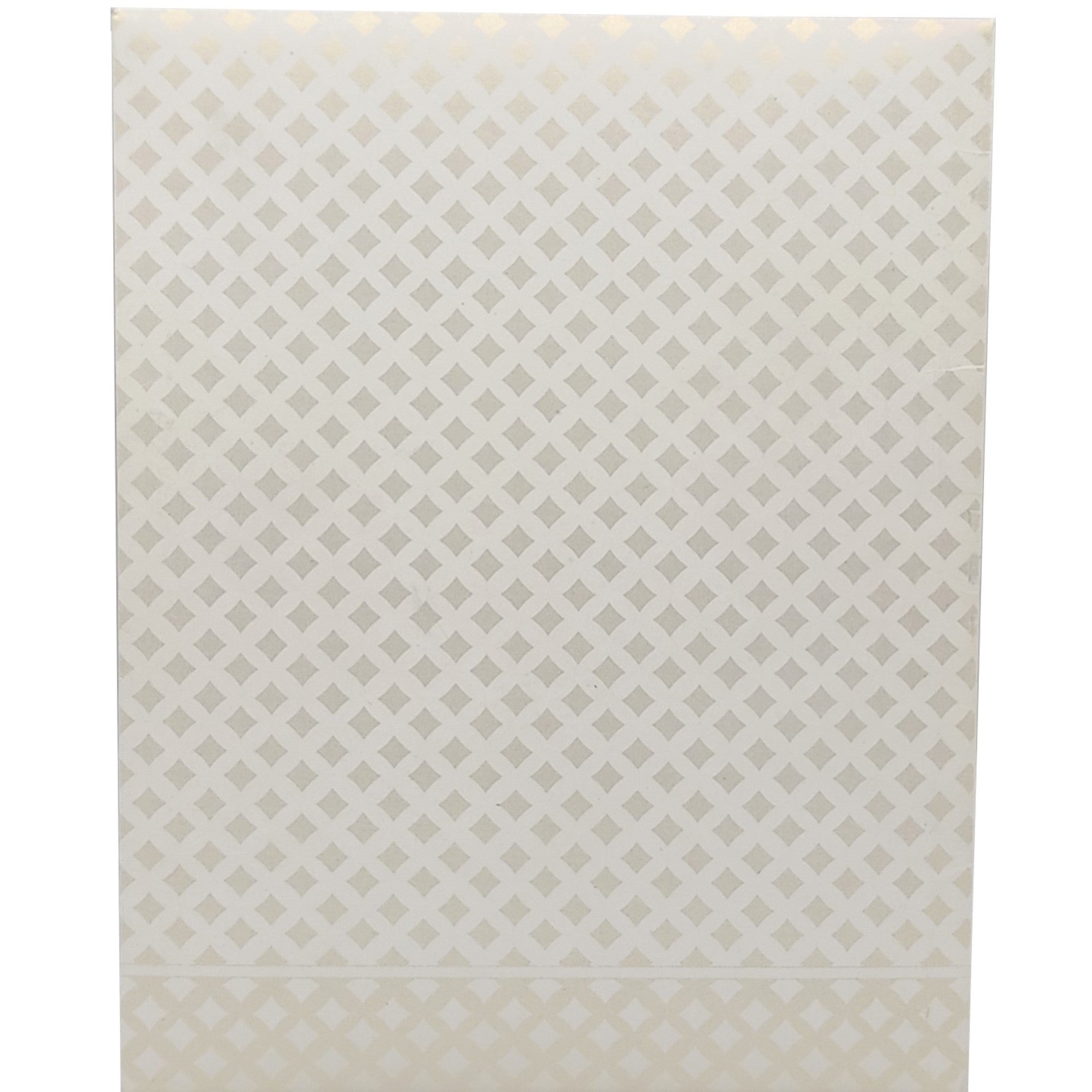 Gold White Jumbo Size In Floral Screen Printing-KNJG193W