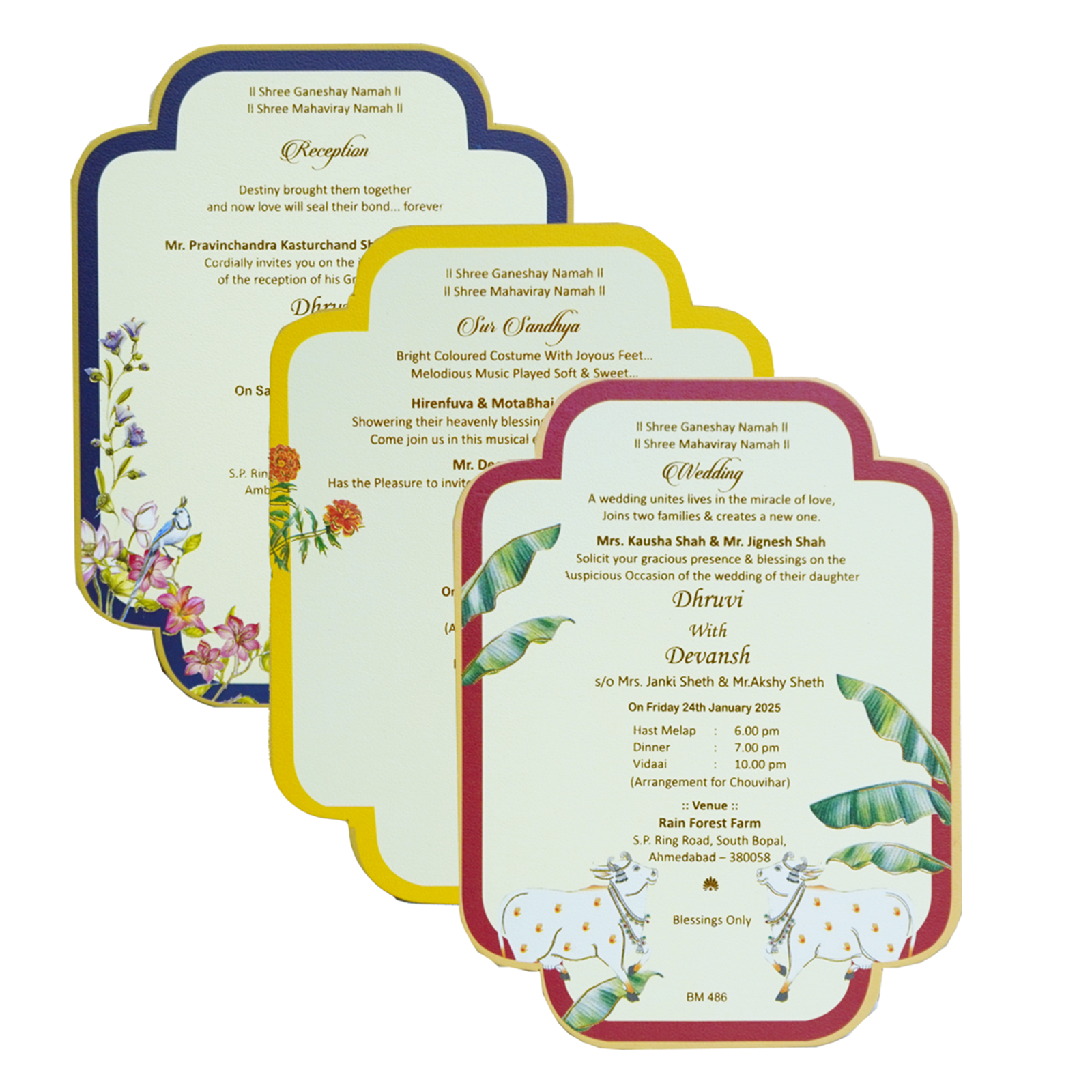 White Lotus Designs Marriage Card-KBM04860