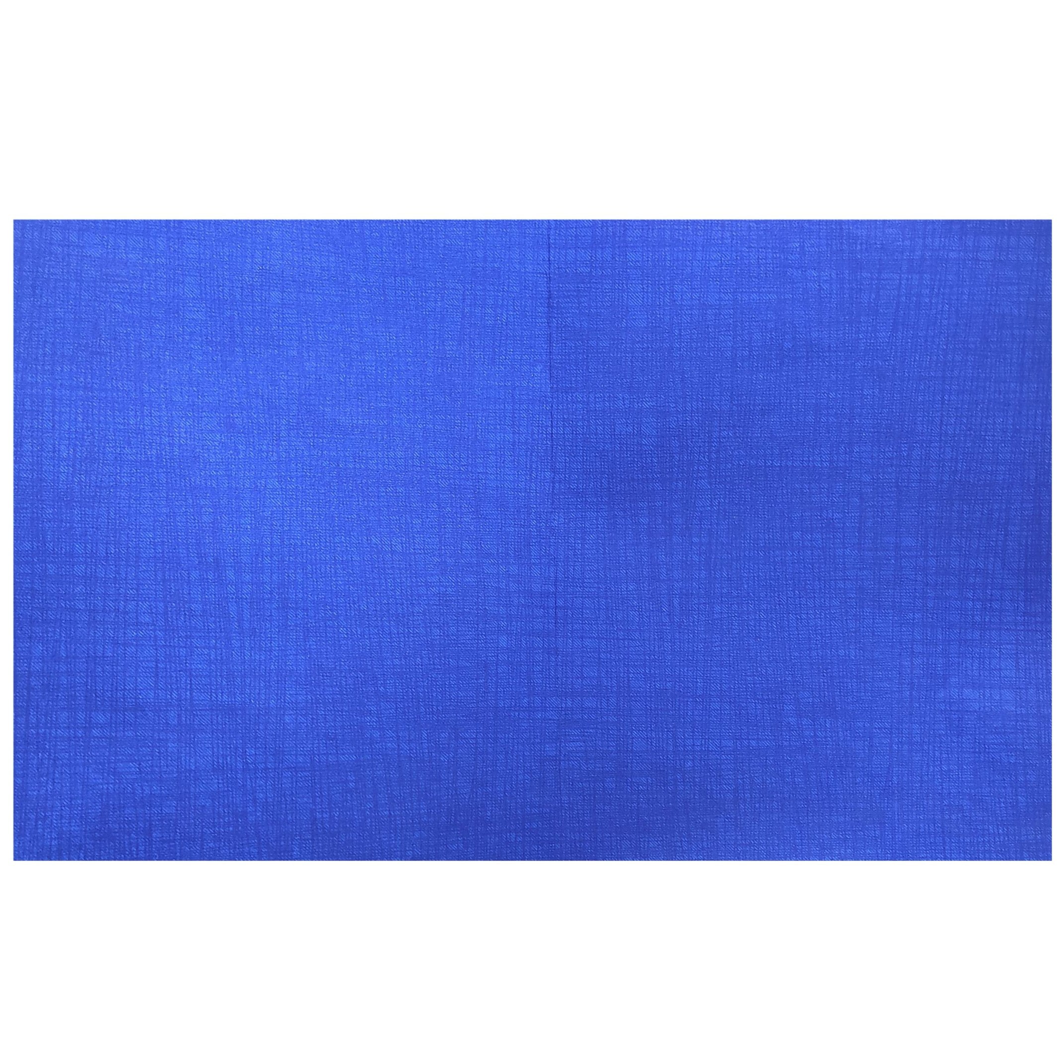 Elegant Blue Shading With Laser Cut Wedding Card - KNK50070