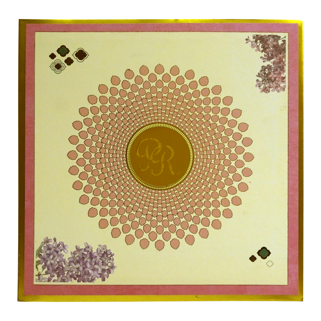 Lime Yellow Premium Marriage Card-KBM04570