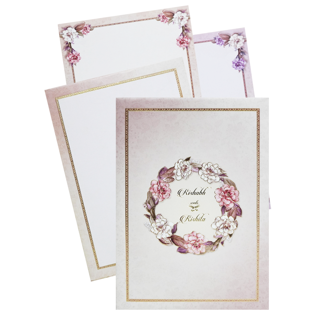 Make your event special with our exclusive Chic Pink Padded Wedding Card. Shop now! ?WhatsApp Support ?Express Delivery.