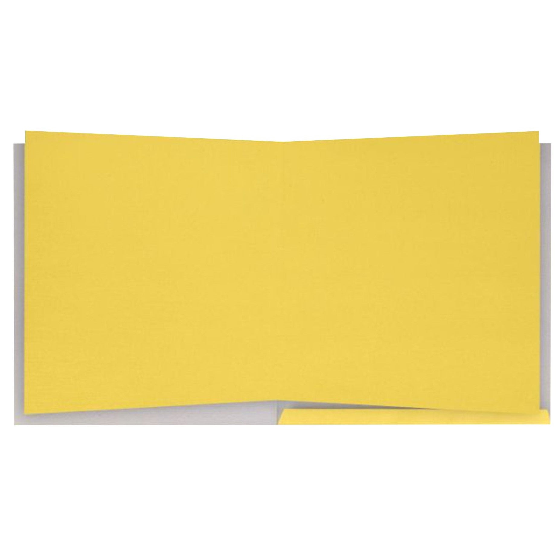 Yellow Metallic Wedding Invitation